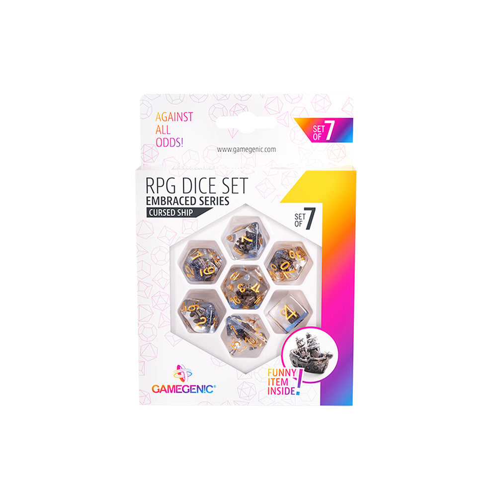 Embraced Series - Cursed Ship - RPG Dice Set 7pcs