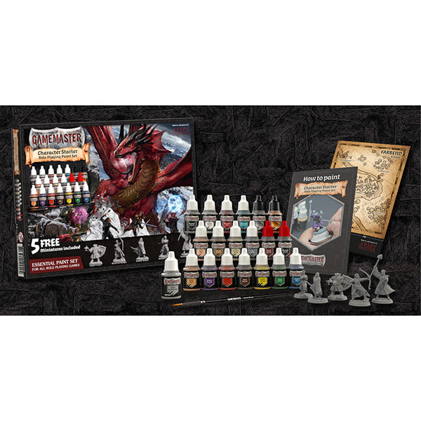 Gamemaster Paints: Character Starter Paint Set