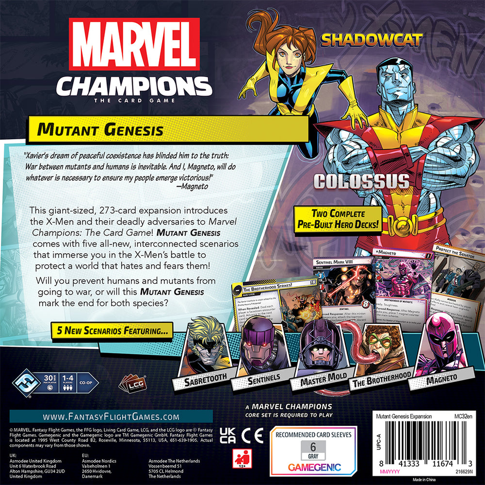 Marvel Champions: Mutant Genesis Expansion