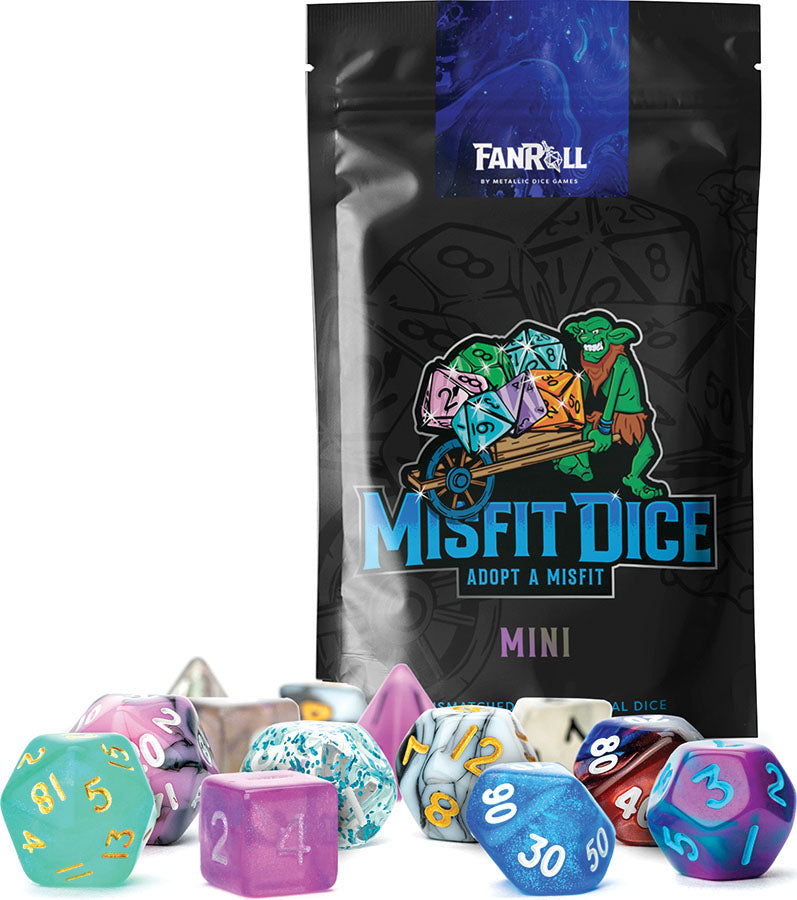 Mystery Misfit Mini Polyhedral Dice