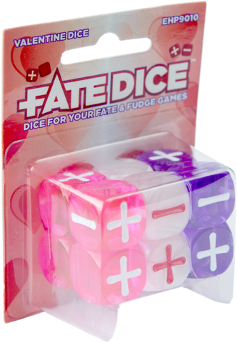 Fate Core RPG DIce Valentine