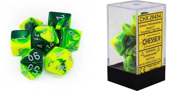 Gemini Astral Green-yellow/Silver 7-Die Set