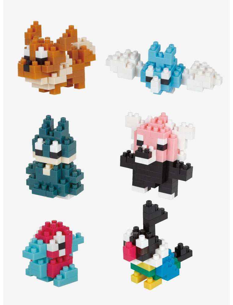 Nanoblock Pokemon Set of 6