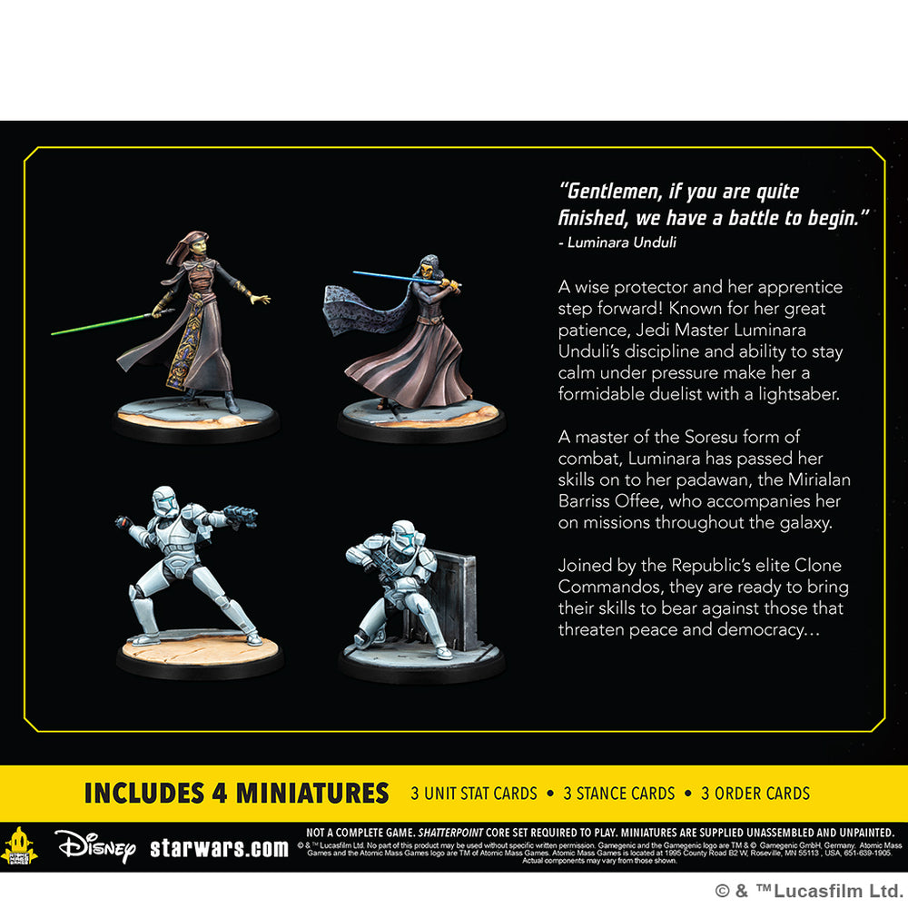 Star Wars Shatterpoint: Plans and Preparation