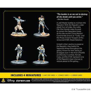 Star Wars: Shatterpoint - Hello There: General Obi- Wan Kenobi Squad Pack
