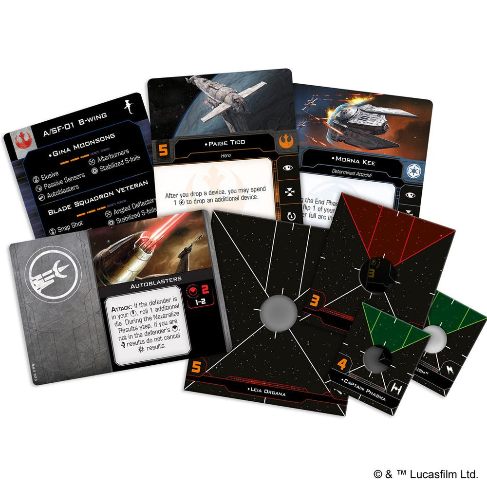 X-Wing 2nd Ed: Hotshots and Aces Reinforcement Pack