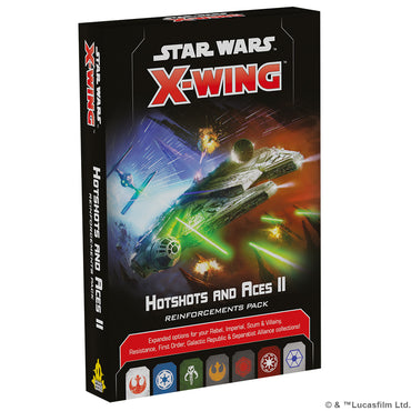 X-Wing 2nd Ed: Hot Shots & Aces II Reinforcements Pack