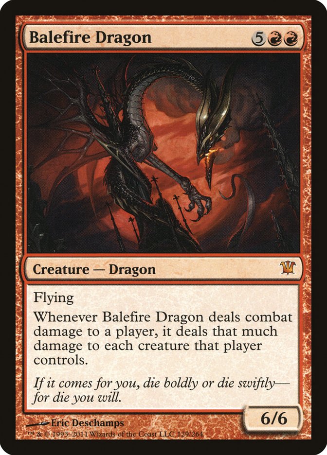 Balefire Dragon [Innistrad]