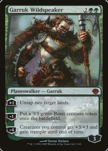 Garruk Wildspeaker [Duel Decks: Garruk vs. Liliana]