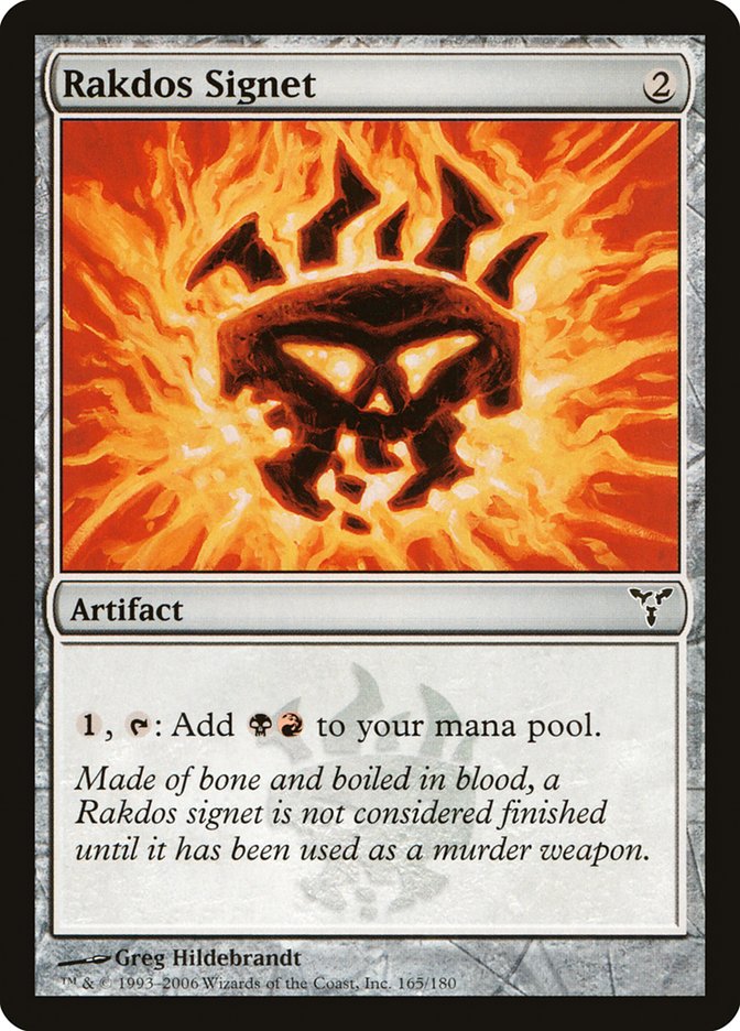 Rakdos Signet [Dissension]