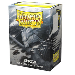 Dragon Shield Sleeves: Standard DUAL- Matte Snow 'Nirin'