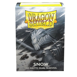 Dragon Shield Sleeves: Standard DUAL- Matte Snow 'Nirin'