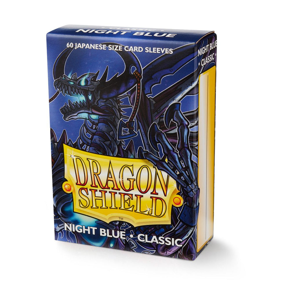 Dragon Shield: Japanese Size 60ct Sleeves - Night Blue Zugai (Classic)