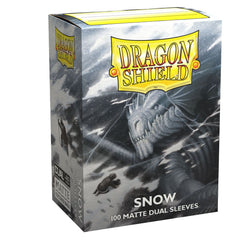 Dragon Shield Sleeves: Standard DUAL- Matte Snow 'Nirin'