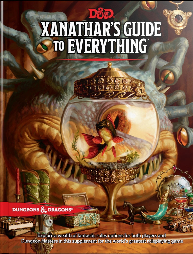 D&D Dungeons & Dragons Xanathars Guide to Everything Hardcover