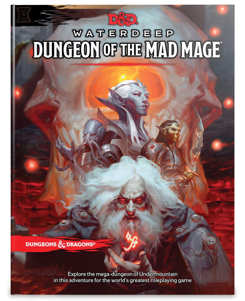 D&D Dungeons & Dragons Waterdeep Dungeon of the Mad Mage Hardcover