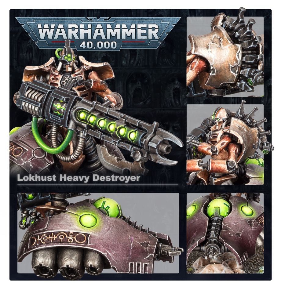 Warhammer: 40k: Necrons: Lokhust Heavy Destroyer