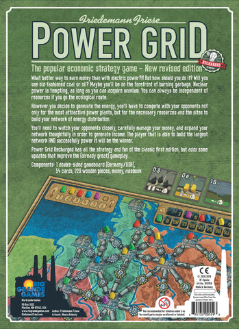 Power Grid - Recharged - Board Game