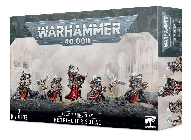 warhammer 40k 40,000 Adepta Sororitas: retributor squad