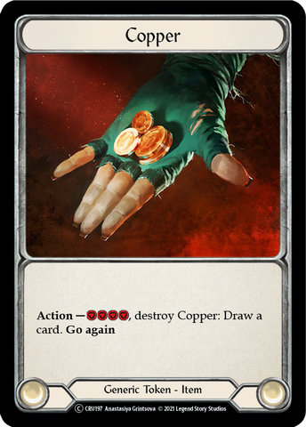 Copper [CRU197-RF] (Crucible of War)  1st Edition Rainbow Foil