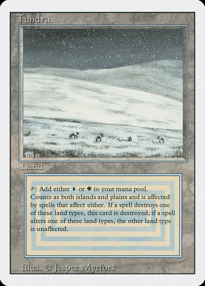 Tundra [Revised Edition Foreign Black Border]