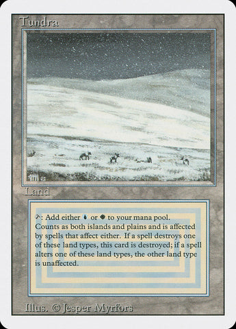 Tundra [Revised Edition Foreign Black Border]