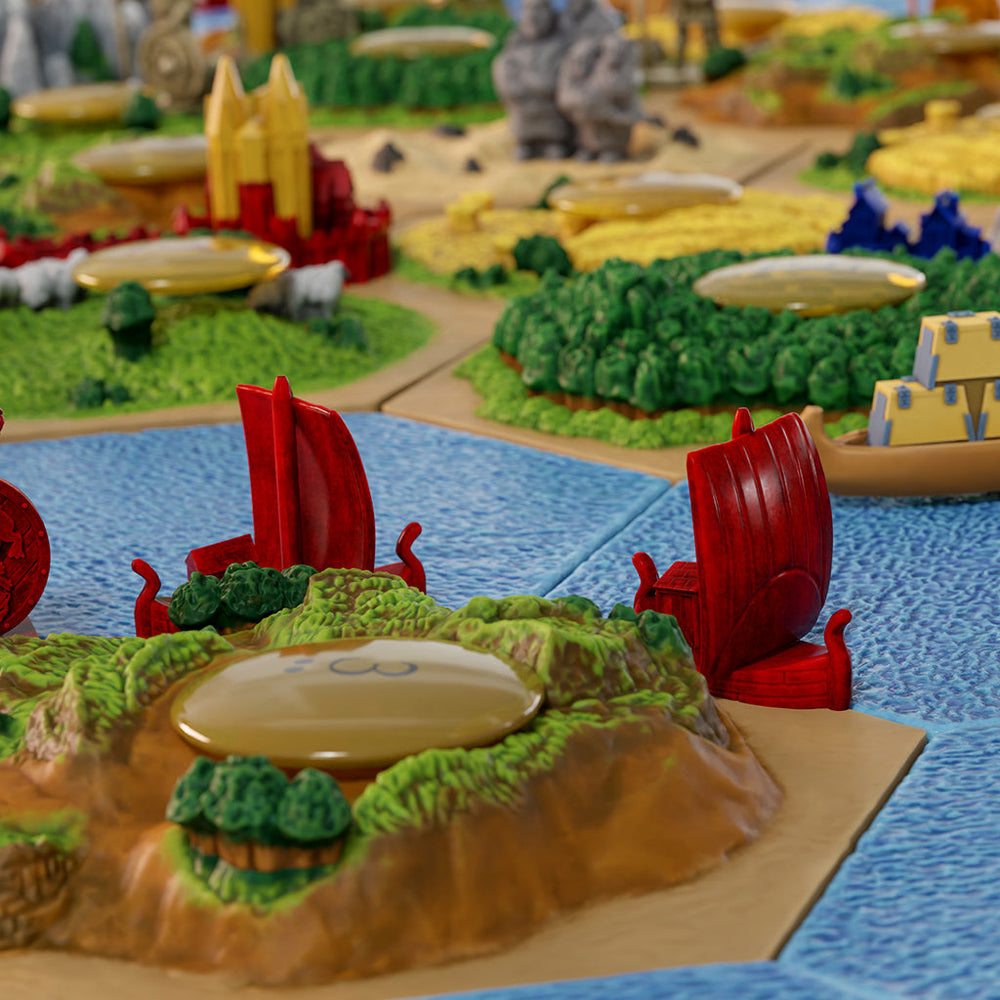 Catan: Seafarer's + Cities & Knights 3D - Board Game