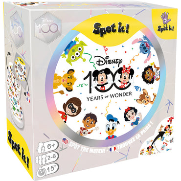 Spot It! Disney 100th Anniversary - Board Game