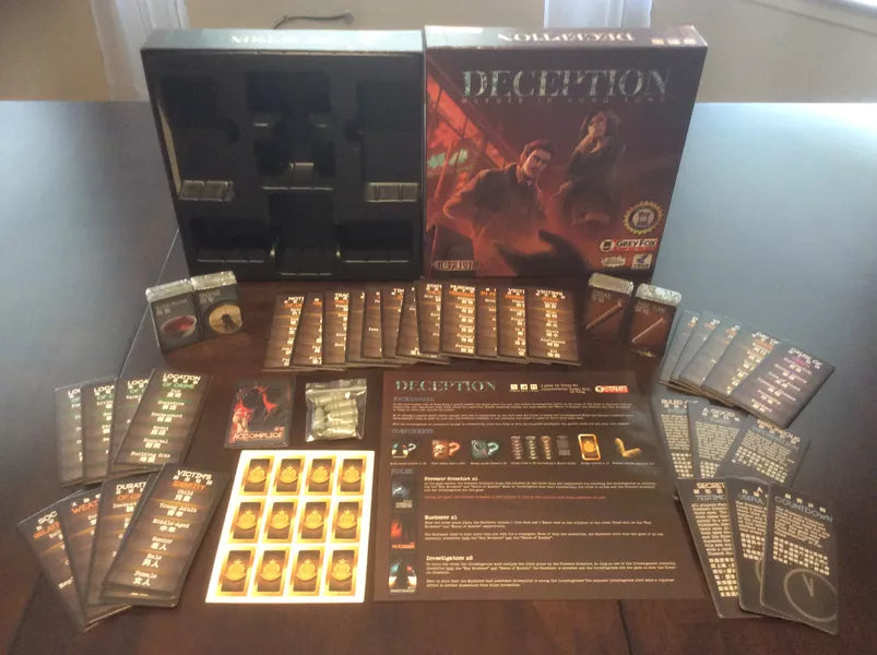 Deception - Murder in Hong Kong - Board Game