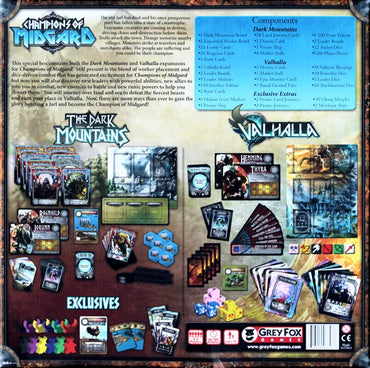 Champions of Midgard: Valhalla - Board Game