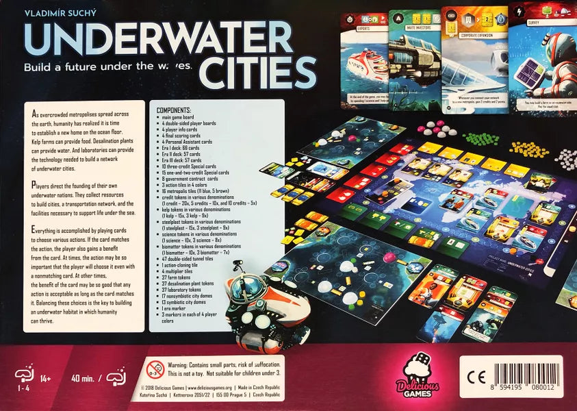 Underwater Cities - Board Game