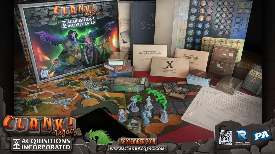 Clank!: Legacy – Acquisitions Incorporated - Board Game