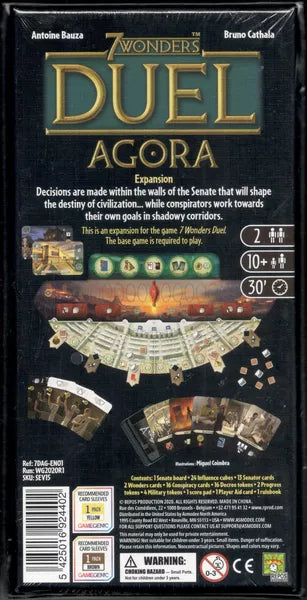 7 Wonders Duel: Agora - Board Game