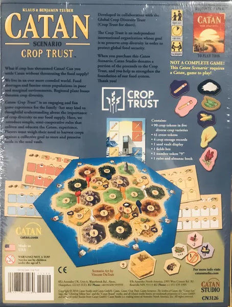 Catan – Crop Trust Scenario - Board Game