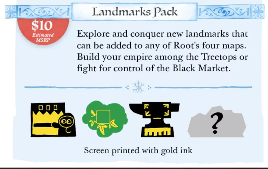 Root - Landmarks Pack - Board Game