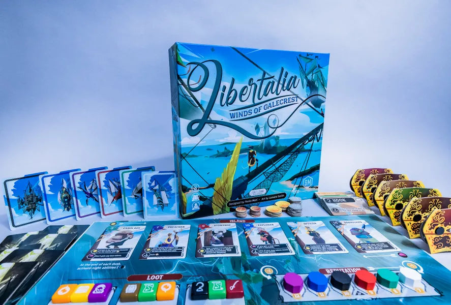 Libertalia winds of galecrest board game