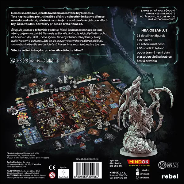 Nemesis: Lockdown - Board Game