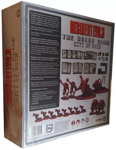 Resident Evil 3: The City of Ruin Expansion - Board Game