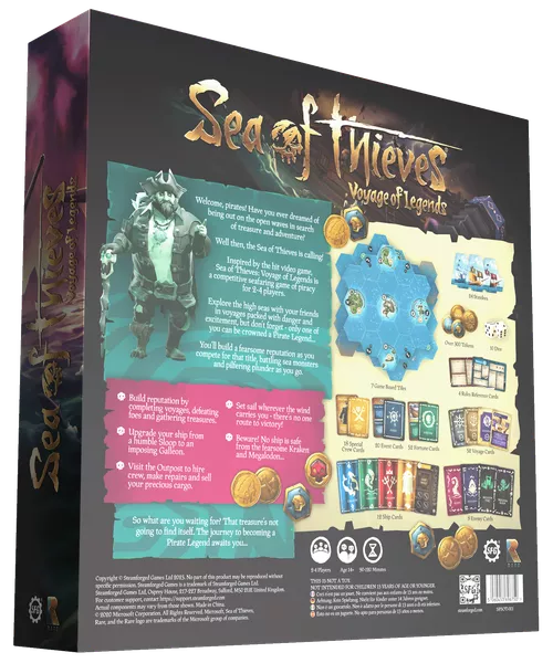 Sea of Thieves: Voyage of Legends - Board Game